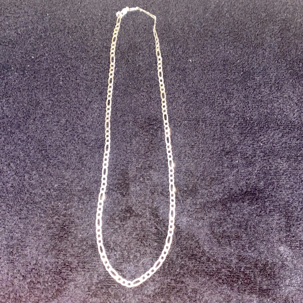 24-inch Sterling Silver Chain Necklace